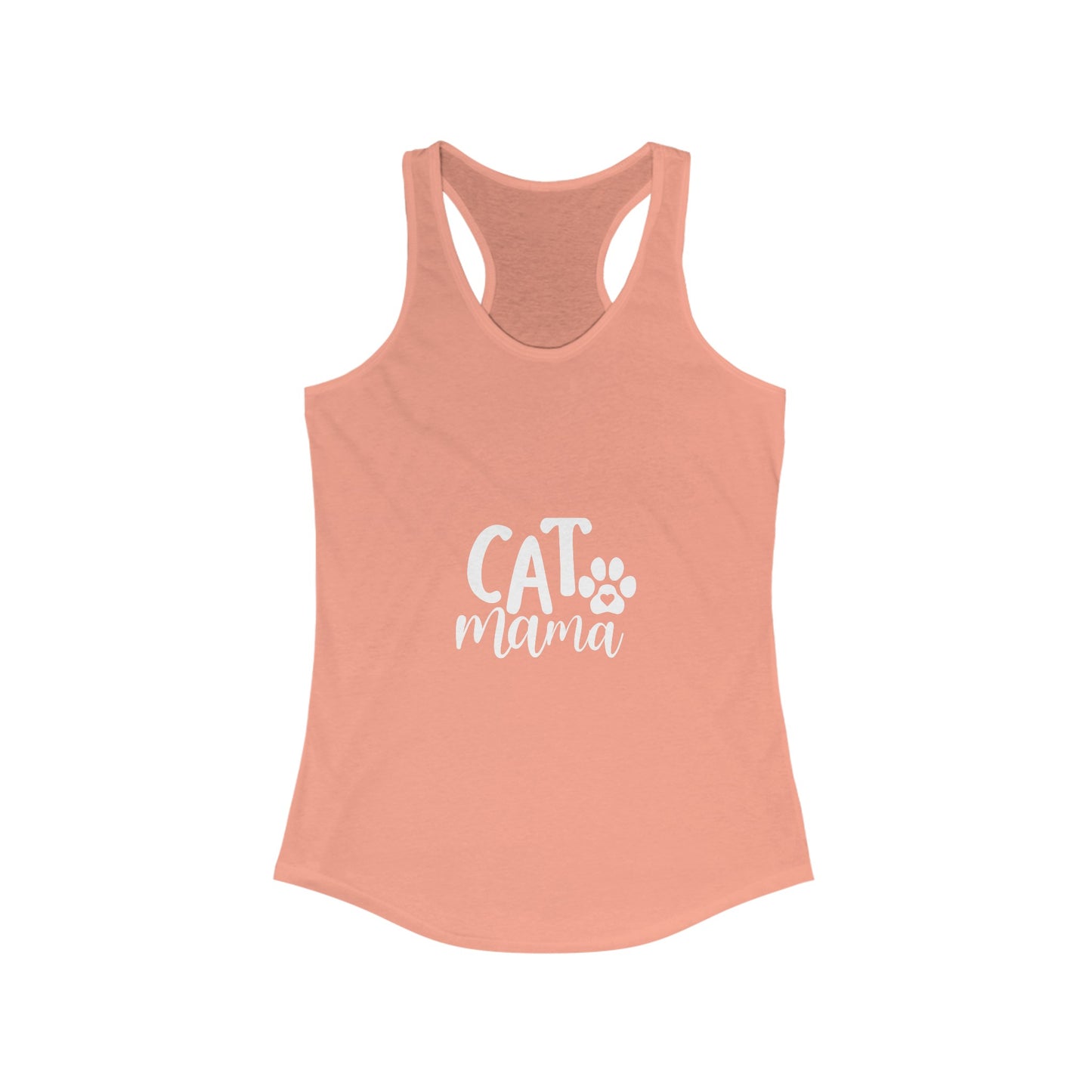 Cat Mama Women's Ideal Racerback Tank