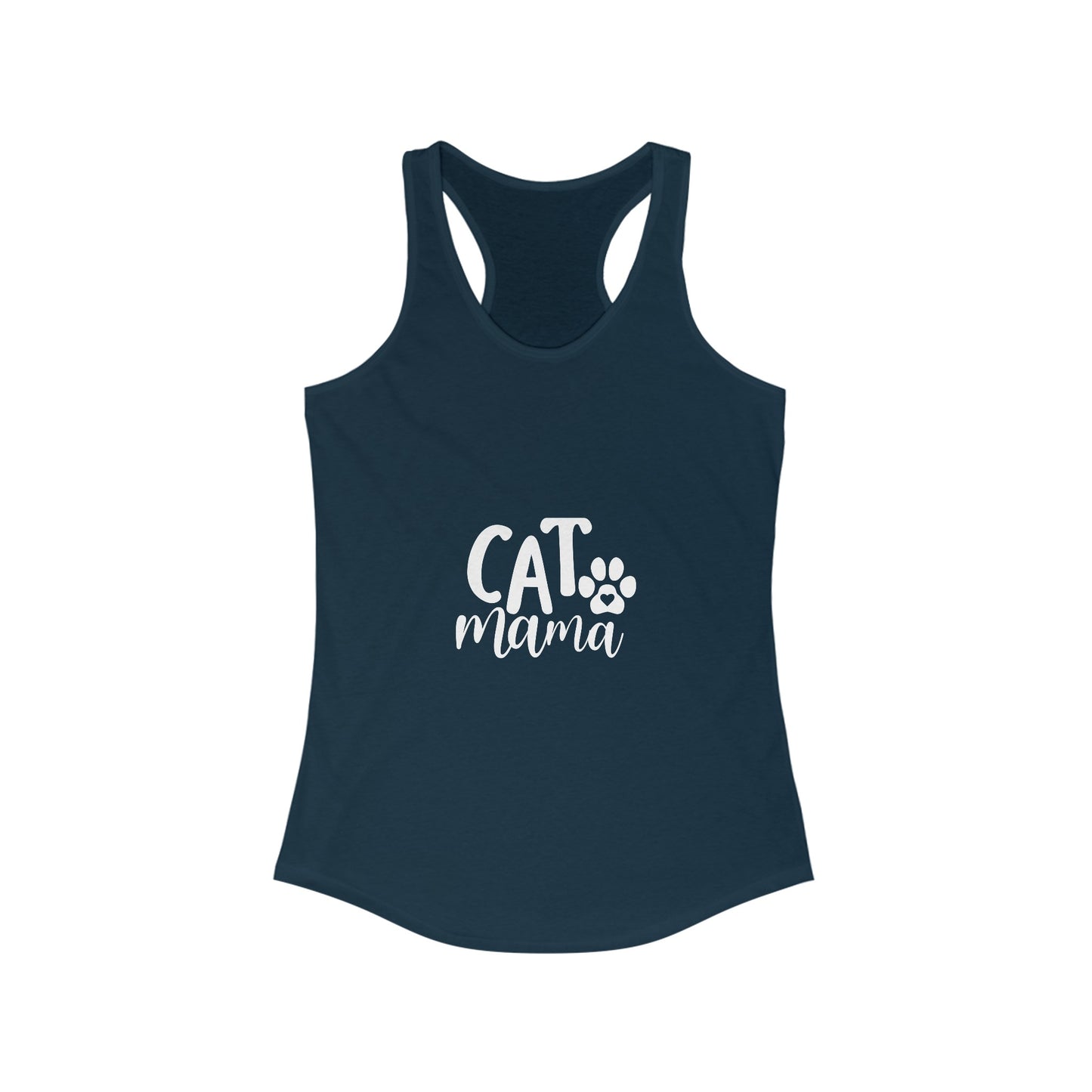 Cat Mama Women's Ideal Racerback Tank