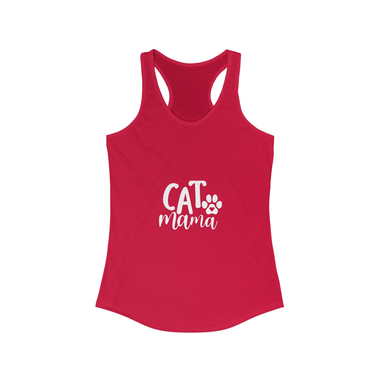 Cat Mama Women's Ideal Racerback Tank