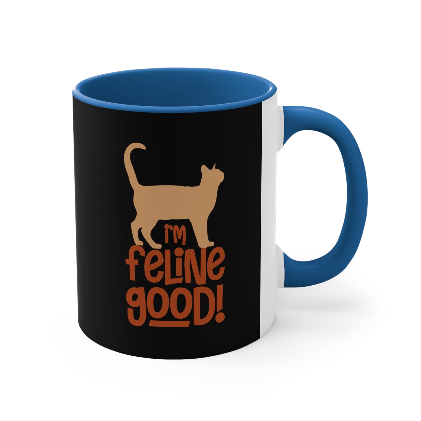 Feline Good Accent Coffee Mug, 11oz