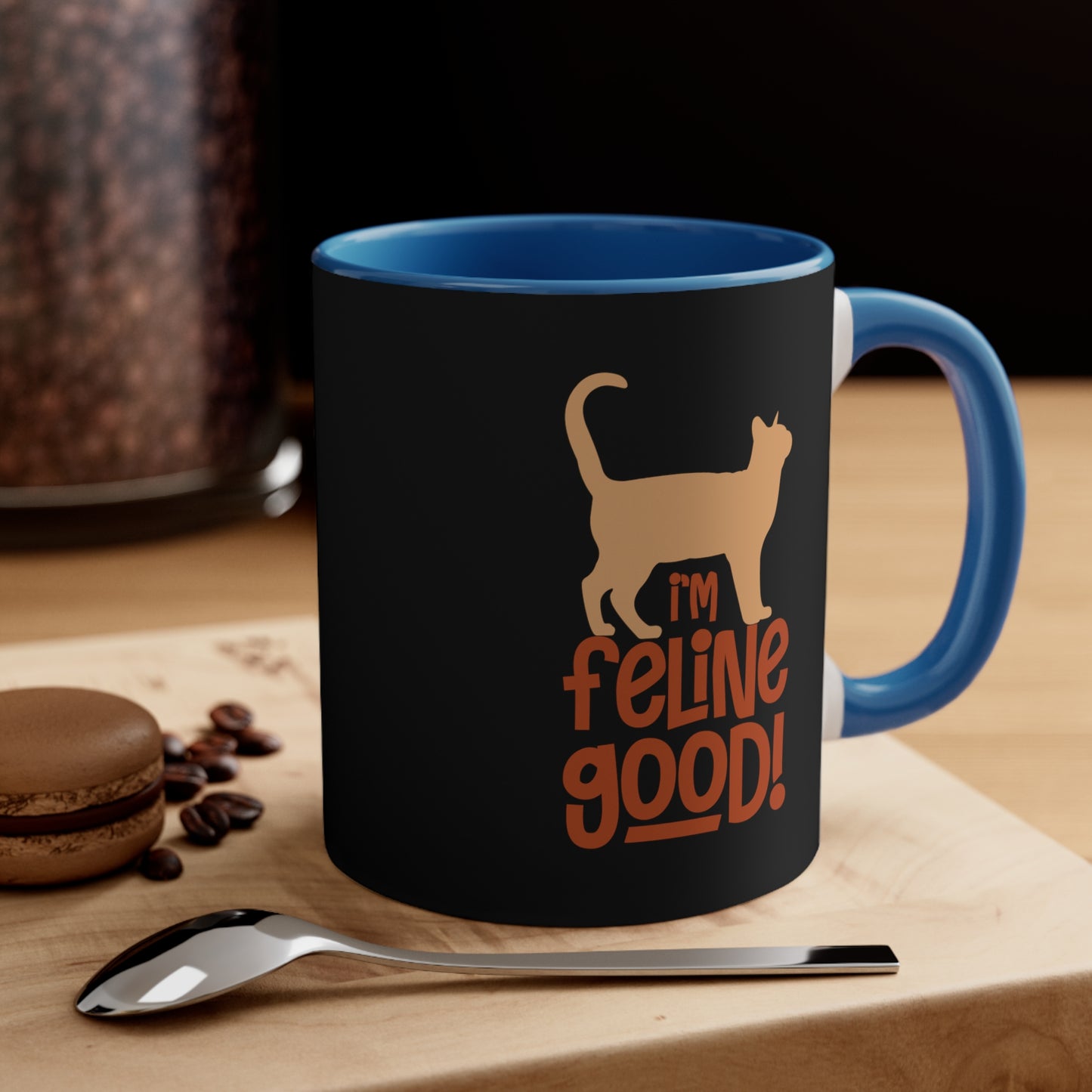 Feline Good Accent Coffee Mug, 11oz