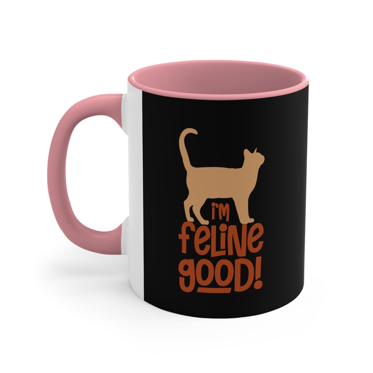 Feline Good Accent Coffee Mug, 11oz