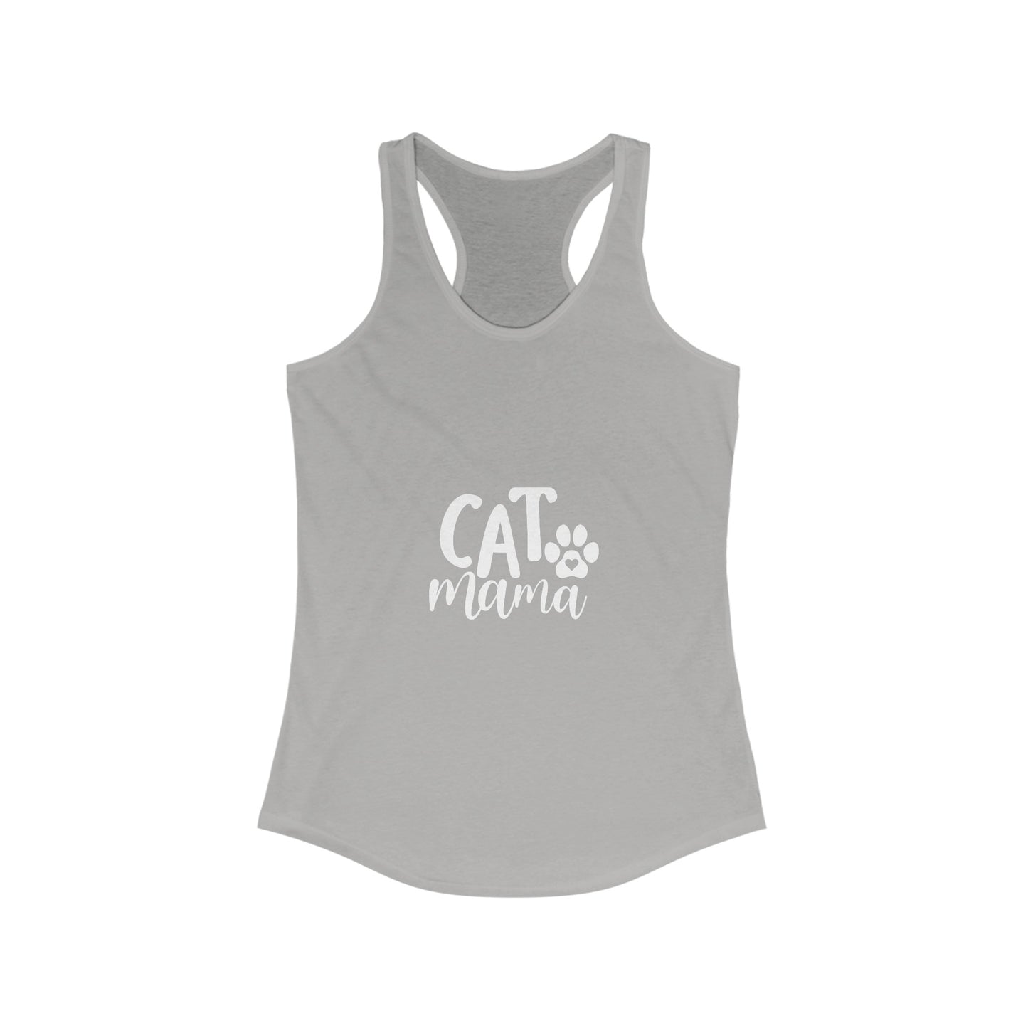 Cat Mama Women's Ideal Racerback Tank