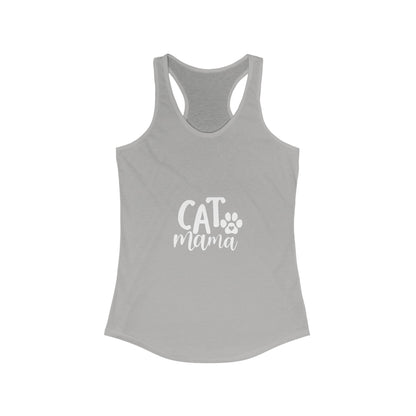 Cat Mama Women's Ideal Racerback Tank