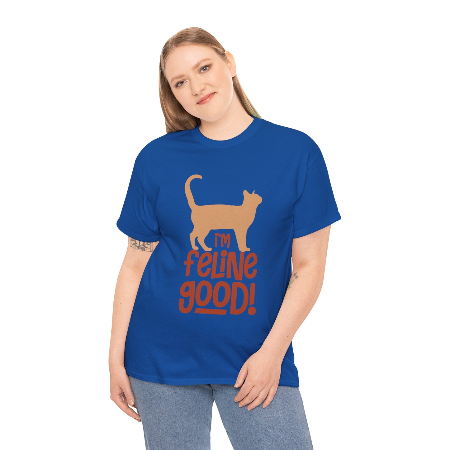 Feline Good Unisex Heavy Cotton Tee