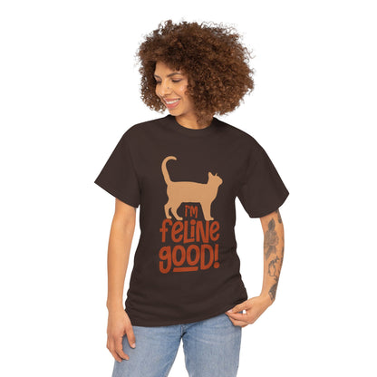 Feline Good Unisex Heavy Cotton Tee