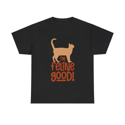 Feline Good Unisex Heavy Cotton Tee