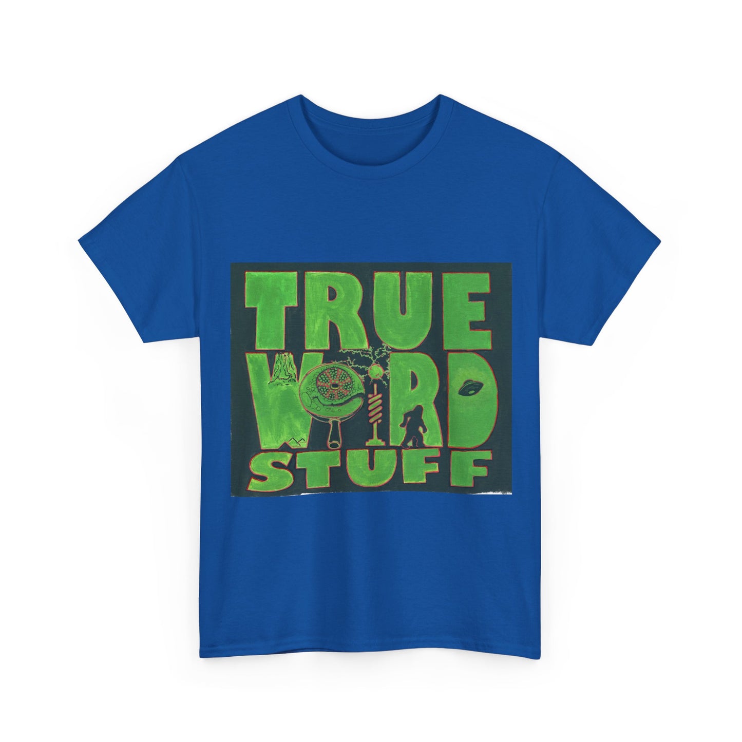 True Weird Stuff Heavy Cotton T