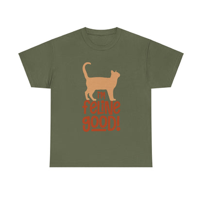 Feline Good Unisex Heavy Cotton Tee