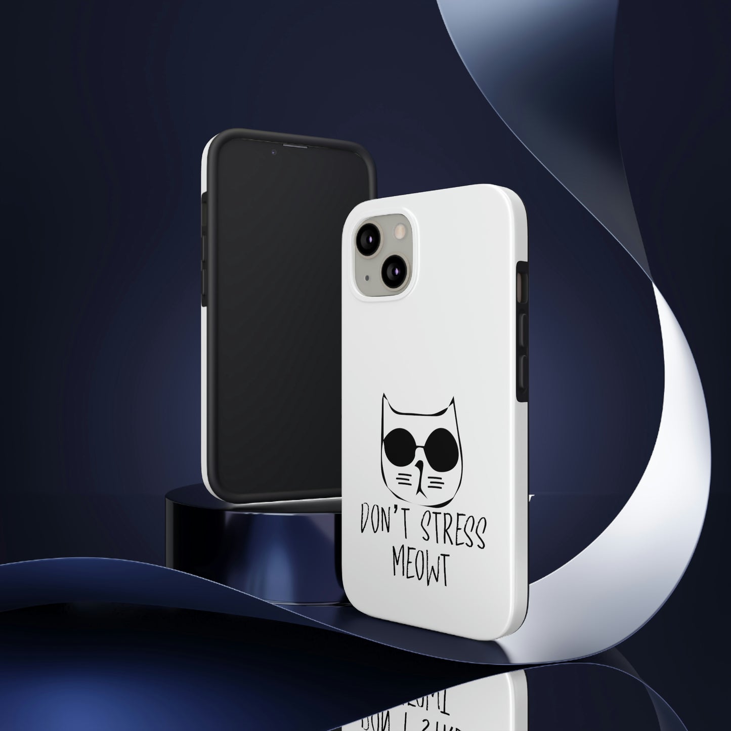 Don't Stress Meowt Tough Phone Cases by Case-Mate